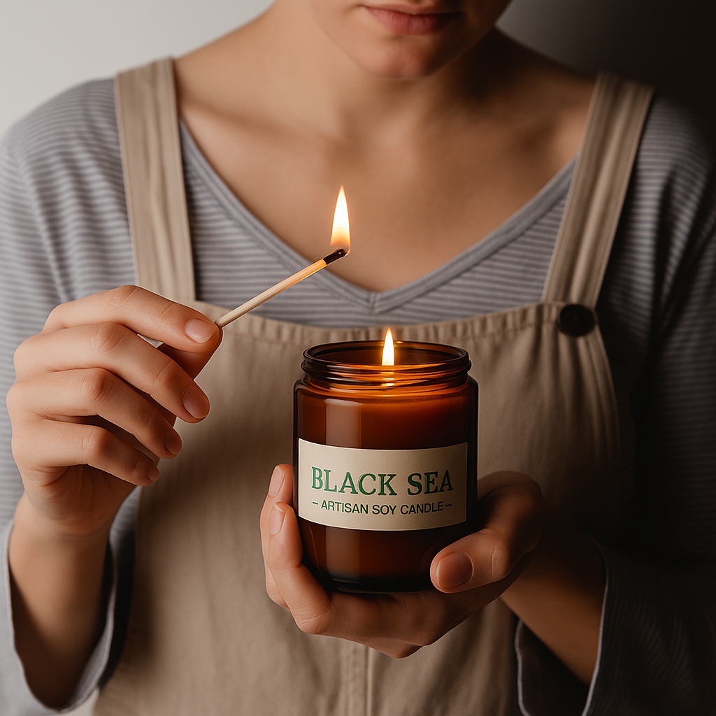 Black Sea Artisan Soy Candle