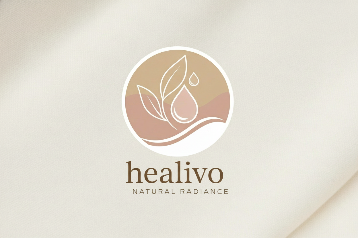 keep this image but have the text say healivo