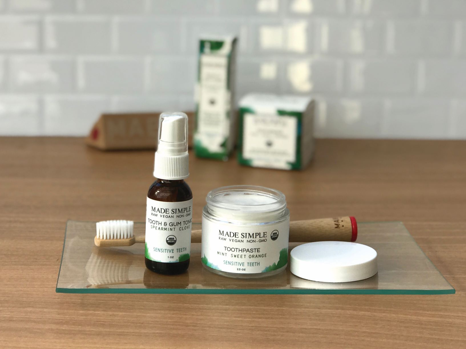 Spearmint Clove Tooth & Gum Tonic - Certified Organic, Vegan & Cruelty-free