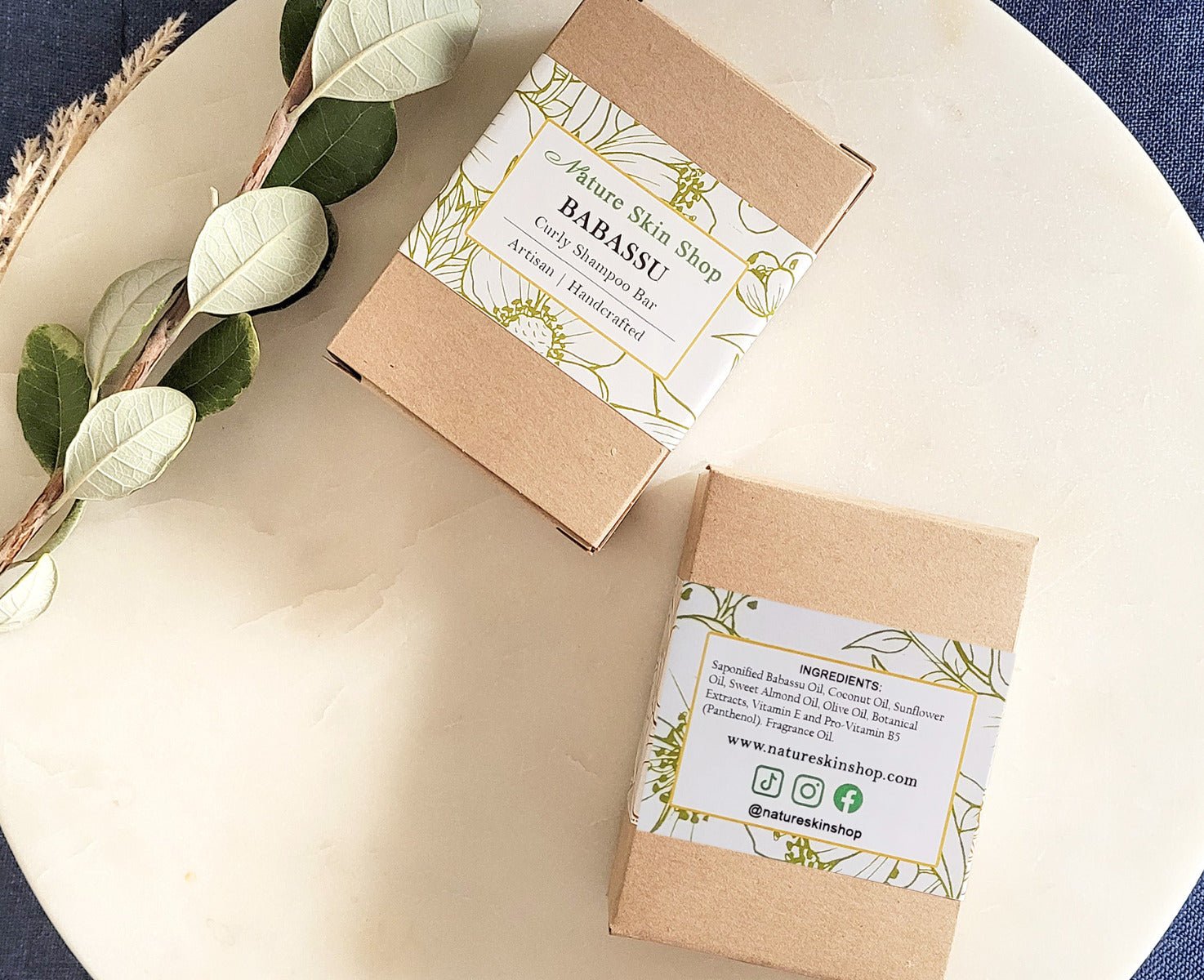 Nourishing Babassu Shampoo Bar, Great for Coarse Hair