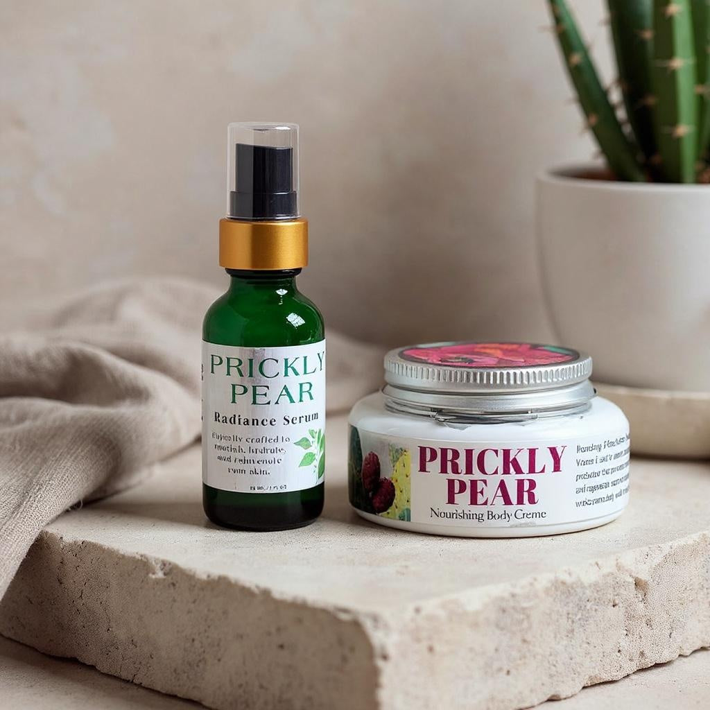 Prickly Pear Glow Essentials Set | The Complete Ritual for Face & Body Radiance