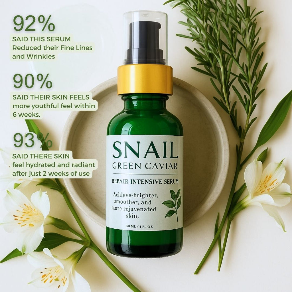 Snail & Green Caviar Smoothing Serum