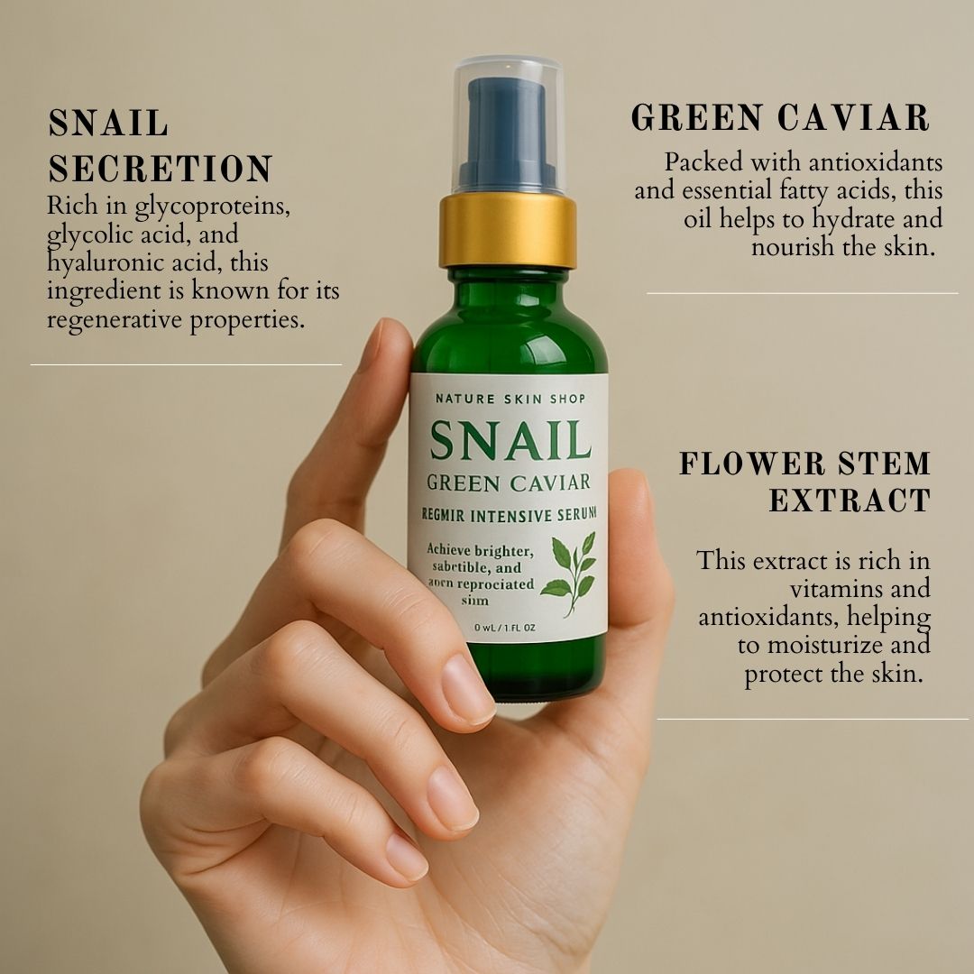 Snail & Green Caviar Smoothing Serum